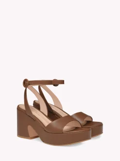 Sandals-Gianvito Rossi ALMA BROWN