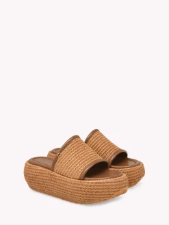 Mules-Gianvito Rossi AMAMI BROWN