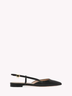 Flats-Gianvito Rossi ASCENT 05 BLACK LEATHER