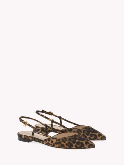 Flats-Gianvito Rossi ASCENT 05 LEOPARD PRINT