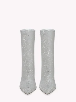 Booties-Gianvito Rossi AURORA SILVER