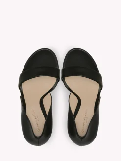 Sandals-Gianvito Rossi BAISER BLACK LEATHER