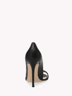 Sandals-Gianvito Rossi BAISER BLACK LEATHER