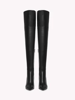 Boots-Gianvito Rossi BEA CUISSARD 85 BLACK