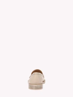 Flats-Gianvito Rossi BEDFORD MOUSSE BEIGE CALF