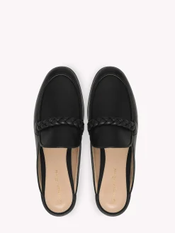 Mules-Gianvito Rossi BELEM MULE BLACK LEATHER