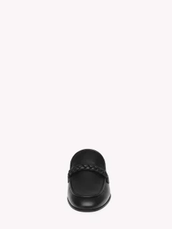 Mules-Gianvito Rossi BELEM MULE BLACK LEATHER