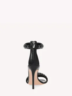 Sandals|Bijoux-Gianvito Rossi BIJOUX CRYSTAL BLACK LEATHER