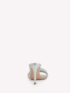Mules|Bijoux-Gianvito Rossi BIJOUX MULE 85 SILVER