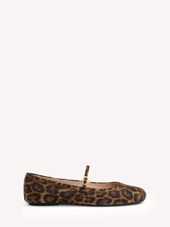 Flats-Gianvito Rossi CARLA LEOPARD PRINT