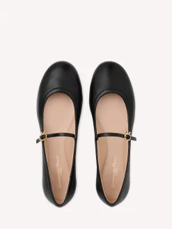 Flats-Gianvito Rossi CARLA BLACK LEATHER