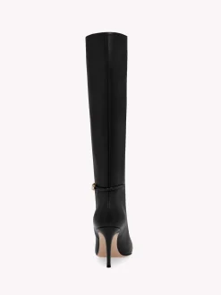 Boots-Gianvito Rossi CARREY 85 BLACK LEATHER