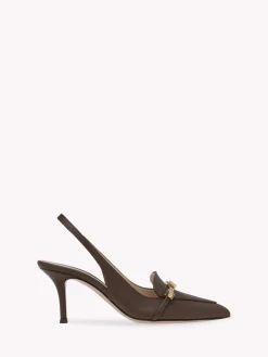 Pumps-Gianvito Rossi CARREY SLING 70 BROWN