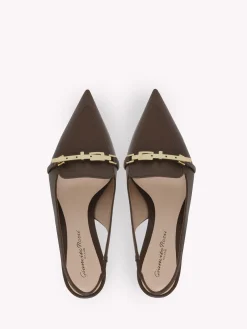 Pumps-Gianvito Rossi CARREY SLING 70 BROWN