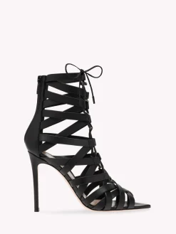 Booties-Gianvito Rossi CATHERINE BOOTIE BLACK LEATHER