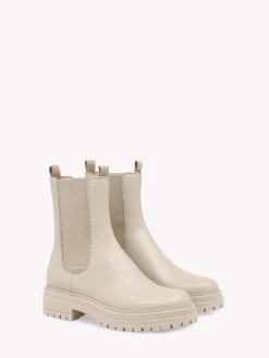Booties-Gianvito Rossi CHESTER MOUSSE BEIGE CALF