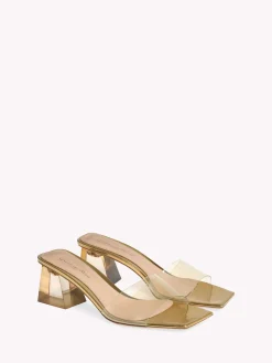 Mules-Gianvito Rossi COSMIC GOLD