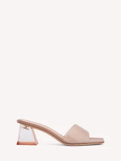 Mules|Plexi-Gianvito Rossi COSMIC PINK