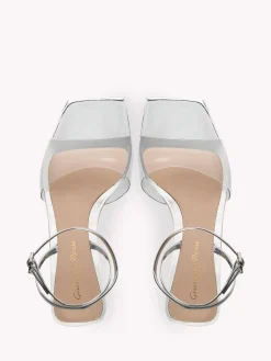 Sandals-Gianvito Rossi COSMIC SANDAL 85 SILVER
