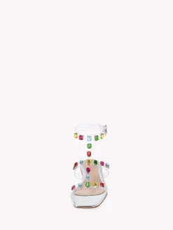 Flats|Sandals-Gianvito Rossi CRYSTAL CRASH 05 MULTICOLOR