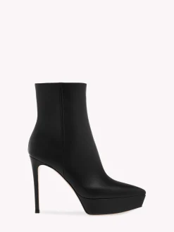 Booties-Gianvito Rossi DASHA BOOTIE BLACK LEATHER