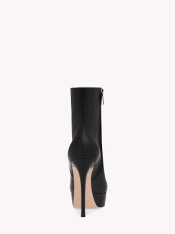 Booties-Gianvito Rossi DASHA BOOTIE BLACK LEATHER