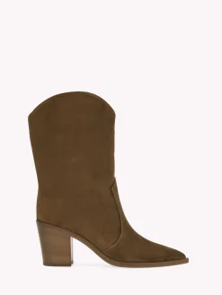 Booties-Gianvito Rossi DENVER BROWN
