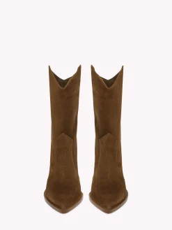 Booties-Gianvito Rossi DENVER BROWN