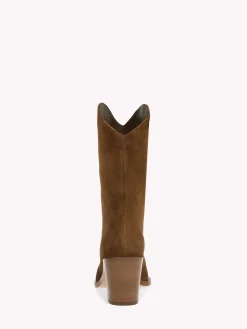 Booties-Gianvito Rossi DENVER BROWN