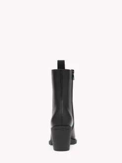 Booties-Gianvito Rossi DYLAN BLACK LEATHER