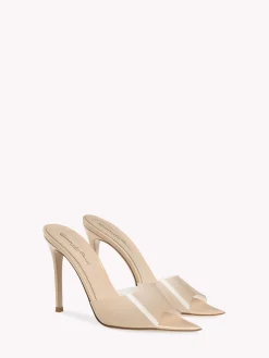 Mules|Plexi-Gianvito Rossi ELLE NEUTRALS