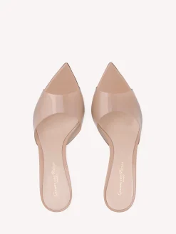 Mules-Gianvito Rossi ELLE 55 NEUTRALS