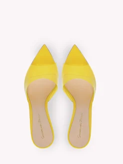 Mules-Gianvito Rossi ELLE 85 YELLOW