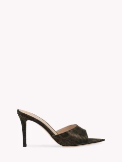 Mules-Gianvito Rossi ELLE 85 BROWN