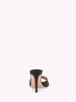 Mules-Gianvito Rossi ELLE 85 BROWN