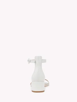 Sandals-Gianvito Rossi GAETA 45 WHITE LEATHER