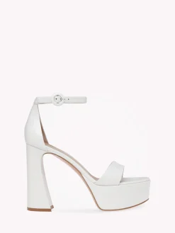 Sandals|A MODERN FAIRYTALE-Gianvito Rossi HOLLY WHITE LEATHER