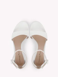 Sandals|A MODERN FAIRYTALE-Gianvito Rossi HOLLY WHITE LEATHER