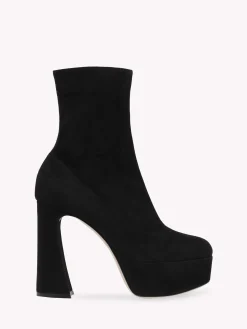 Booties-Gianvito Rossi HOLLY BOOTIE BLACK SUEDE
