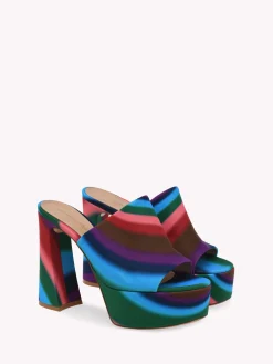 Mules-Gianvito Rossi HOLLY MULE MULTICOLOR