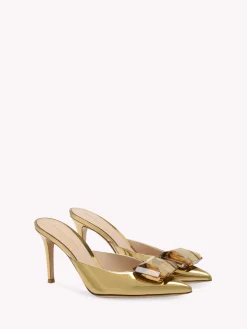 Mules|Jaipur-Gianvito Rossi JAIPUR MULE 85 GOLD