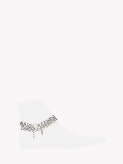 Accessories-Gianvito Rossi JOY ANKLET SILVER