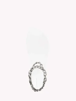 Accessories-Gianvito Rossi JOY ANKLET SILVER