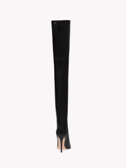Boots-Gianvito Rossi JOY CUISSARD BLACK LEATHER