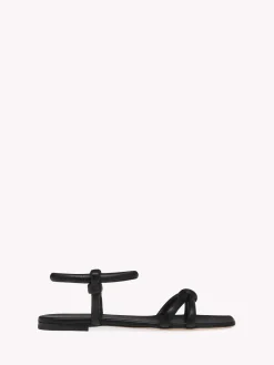 Flats-Gianvito Rossi JUNO 05 BLACK LEATHER