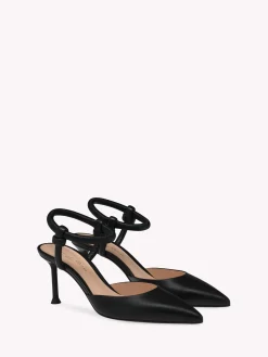 Pumps-Gianvito Rossi JUNO D'ORSAY BLACK LEATHER