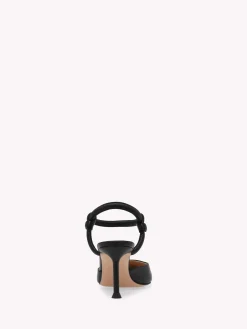 Pumps-Gianvito Rossi JUNO D'ORSAY BLACK LEATHER