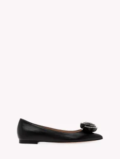 Flats-Gianvito Rossi KARINA 05 BLACK LEATHER