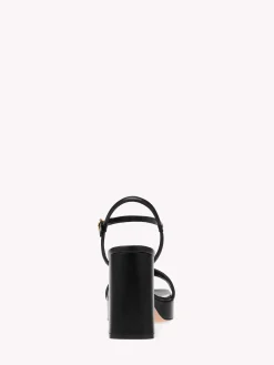 Sandals-Gianvito Rossi LENA BLACK LEATHER