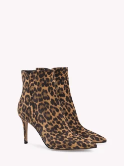 Boots-Gianvito Rossi LEVY 85 LEOPARD PRINT